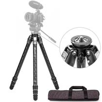 Tripé De Viagem Benro Tortoise Ttor34clv Em Fibra De Carbono - Até 20kg