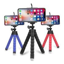 Tripé Flexível Ajustável 17cm Suporte de Celular Foto Filmagem Vídeo Smartphone