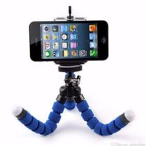 Tripé flexível com suporte celular câmera Tripé flexível com suporte celular câmera