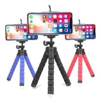 Tripé Flexível com Suporte para Celular 26cm Smartphone Selfie Ideal para YouTube, Fotos e Vídeo Tripé Flexível com Suporte para Celular 26cm Smartphone Selfie Ideal para YouTube, Fotos e Vídeo