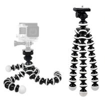 Tripé Flexível P/ Câmera Fotográfica DSLR Mirrorless Celular e Câmera de Ação Gorillapod Gorilla Gorila Polvo Tipo Joby Tripé Flexível P/ Câmera Fotográfica DSLR Mirrorless Celular e Câmera de Ação Gorillapod Gorilla Gorila Polvo Tipo Joby