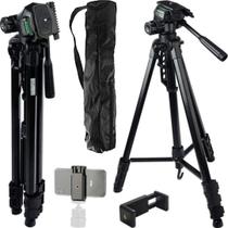 Tripé Fotográfico Profissional 1,80mts Câmera Celular Vídeos