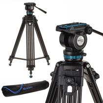 Tripé Hidráulico De Vídeo Profissional Benro Kh25pc 6.8kg Ajuste De Arrasto