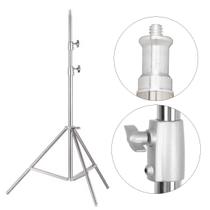 Tripé Iluminação Inox Greika 2m 3kg para Estudio Flash Softbox GLF-X2