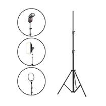 Tripé Iluminação Profissional 1,90m para Estúdio, Ring Light e Flashes TPFoto