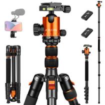 Tripé JOILCAN H80 para câmera de alumínio 81in/206cm 35lb