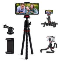 Tripé LINKCOOL Phone Tripé com rotação de 360 para iPhone/smartphone