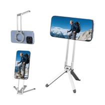 Tripé Magnético Ultra Leve 3 Em 1 360 graus Mini Tripé Ajustável Com Porta De 1/4", Suporte Para