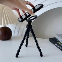 Tripé Magnético Universal Magsafe Para Celular Smartphone Suporte Mini Monopod Octopus