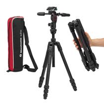 Tripé Manfrotto Befree GT PRO de alumínio de 4 seções preto