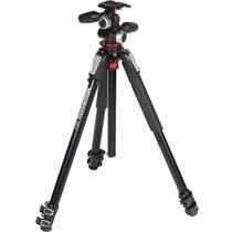 Tripé Manfrotto MT055XPRO3 com cabeça MHXPRO-3W (Kit MK055XPRO3-3W)