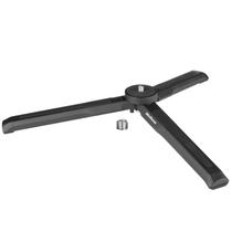 Tripé MINIFOCUS Mini tripé de alumínio preto Tripé MINIFOCUS Mini tripé de alumínio preto