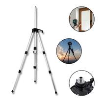 Tripé Nível Laser E Câmera 45cm a 120cm Wesco Profissional + Bolsa Universal Portátil Nivelamento