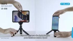 Tripe P/ Celular Tablet Câmera Horizontal Vertical 360 Graus