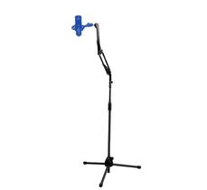 Tripé P/Microfone Condensador Com Braço/Pedestal Articulado - Aj Som Acessórios Musicais