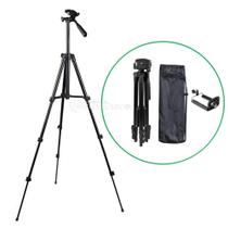 Tripé Para Câmera E Celular 1.1 Metros TriPod + Bolsa Ideal Para Criar Conteúdo LEY3120C