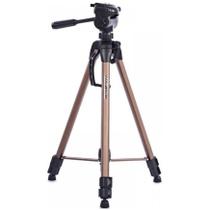 Tripé para Câmera Weifeng WT 3770 Altura Máxima 1,64m Suporta 4kg