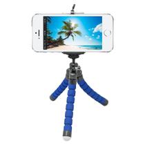 Tripé Para Celular Flexivel E Camera Azul CBRN08735