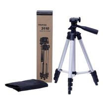 Tripé Para Celular ou Câmera 1.3m Alumínio Máx 2,5 Kg Tripé Para Celular ou Câmera 1.3m Alumínio Máx 2,5 Kg