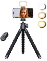 Tripé para Celular Pnitri Extensível 180cm Alumínio com Controle Remoto