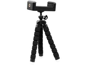 Tripe para Smartphone Multilaser Preto Parafuso 1/4 Pol. Universal - AC380
