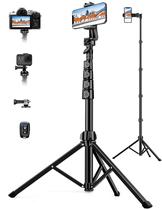 Tripé para telefone Victiv, suporte de câmera de 71 polegadas com controle remoto e suporte