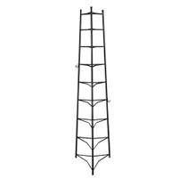 Tripé Porta Panelas Estrela 9 Compartimentos Aço Carbono para Exposição Preto 174cm Ouro Minas Tripé Porta Panelas Estrela 9 Compartimentos Aço Carbono para Exposição Preto 174cm Ouro Minas