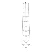 Tripé Porta Panelas Estrela Branco 10 Compartimentos 188cm