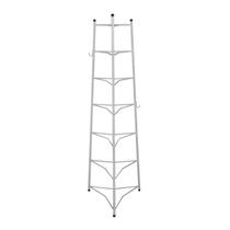 Tripé Porta Panelas Estrela Branco 7 Compartimentos 126cm Tripé Porta Panelas Estrela Branco 7 Compartimentos 126cm