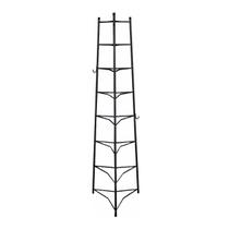 Tripé Porta Panelas Estrela Preto 8 Compartimentos 150cm