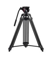 Tripé Profissional Cabeça Flúida Hidraulica Dslr Filmadora
