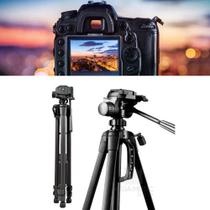 Tripé Profissional Camera. Celular 1.70mt Mtg-3016 Tomate