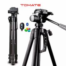 Tripé Profissional Camera, Celular 1,70mt, Mtg 3016 Tomate