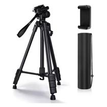 Tripé Profissional Câmera Celular 1,8m Bmg13 Bmax Preto Tripé Profissional Câmera Celular 1,8m Bmg13 Bmax Preto