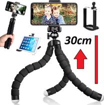 Tripé Profissional Para Câmera Suporte Celular Universal Flexível Pedestal Octopus Portátil de Mesa Vídeo