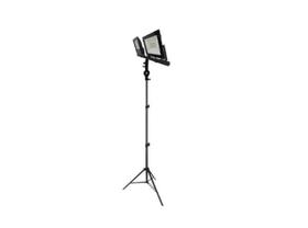 Tripé Reclinável Suporte Com 2 Holofotes Refletor 100W Led
