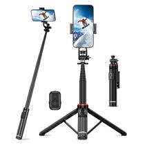 Tripé Selfie Stick RISEOFLE 130 cm em alumínio sem fio Tripé Selfie Stick RISEOFLE 130 cm em alumínio sem fio