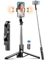 Tripé Selfie Stick SelfieShow 45 com 2 luzes para iPhone