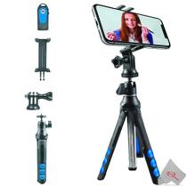Tripé Selfie Stick Vivitar 7 em 1 para câmeras de smartphones Tripé Selfie Stick Vivitar 7 em 1 para câmeras de smartphones