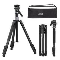 Tripé SMALLRIG 63 Video Travel Carbon Fiber 1,3 kg 4 kg de carga Tripé SMALLRIG 63 Video Travel Carbon Fiber 1,3 kg 4 kg de carga