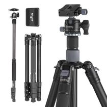 Tripé SMALLRIG AP-20 de fibra de carbono 62,2 cm com cabeça esférica de 12 kg