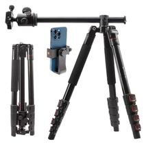 Tripé Smvchen 70 eixos horizontal com cabeça esférica para câmera/iPhone