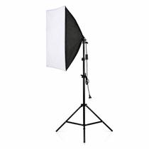 Tripé Softbox 50x70cm 2m E27 Bivolt Para Foto Vídeo Live Tripé Softbox 50x70cm 2m E27 Bivolt Para Foto Vídeo Live