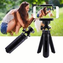 Tripé Suporte Para Celular Anel de LED Estúdio de Fotografia Tira Selfie Ajustável - 28cm Tripé Suporte Para Celular Anel de LED Estúdio de Fotografia Tira Selfie Ajustável - 28cm