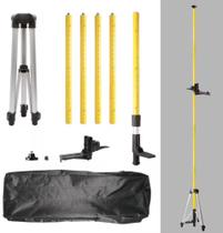 Tripé Telescopico 3.7m Nível A Laser 1/4 E 5/8 Huepar Tripé Telescopico 3.7m Nível A Laser 1/4 E 5/8 Huepar