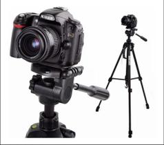 Tripé Telescópico Profissional Nikon 1,80m + Suporte Celular - Zhang