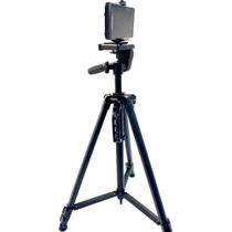 Tripé Telescópico Profissional P/Câmera/Celular Tripod 3366