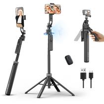 Tripé ULANZI TT23 163 cm com Rastreamento Facial Automático e Controle Remoto Tripé ULANZI TT23 163 cm com Rastreamento Facial Automático e Controle Remoto