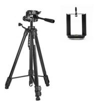Tripé Universal Fotográfico Profissional 1,80 Mt+suporte