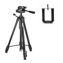 Tripé Universal Fotográfico Profissional 1,80 Mt + Suporte Tripé Universal Fotográfico Profissional 1,80 Mt + Suporte